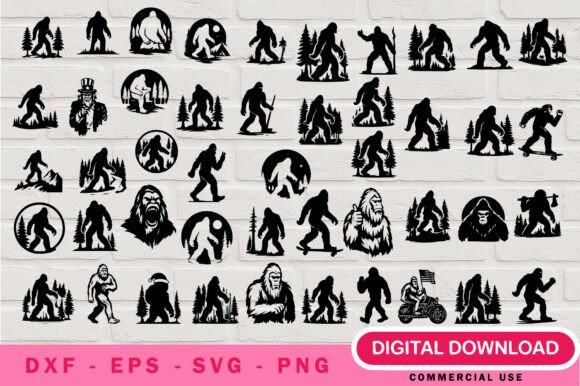 Bigfoot SVG Bundle