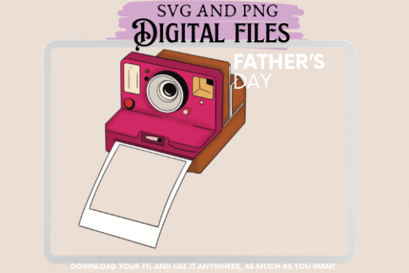 Polaroid: A Clean, Versatile Embroidery Illustration for Real Projects